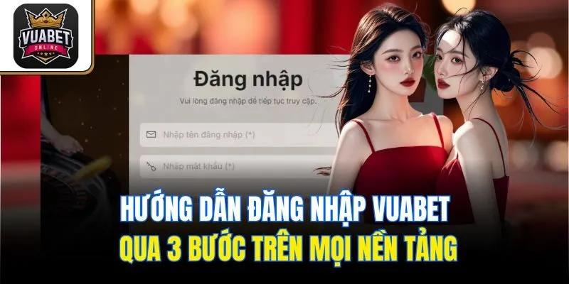 Hướng dẫn đăng nhập Vuabet qua 3 bước trên mọi nền tảng