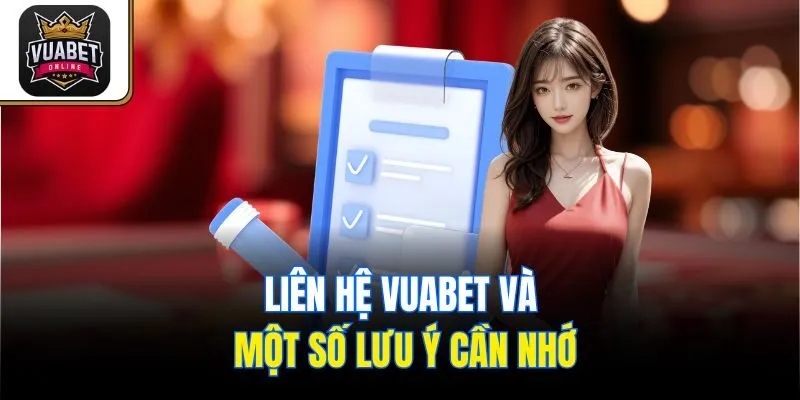 Liên hệ Vuabet và một số lưu ý cần nhớ