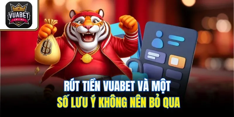 Rút tiền Vuabet và một số lưu ý không nên bỏ qua