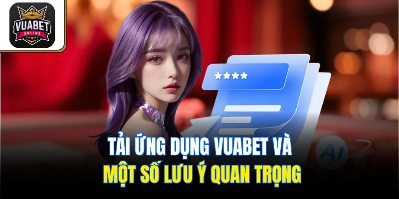 Tải ứng dụng Vuabet và một số lưu ý quan trọng